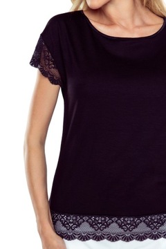 Eldar Suzette bluzka z koronką czarna XL