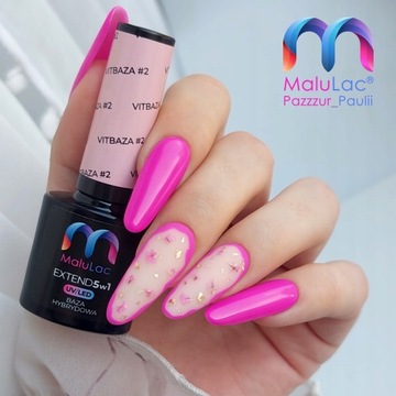 MaluLac 3+2 бесплатный наращивающий УФ-гель для ногтей