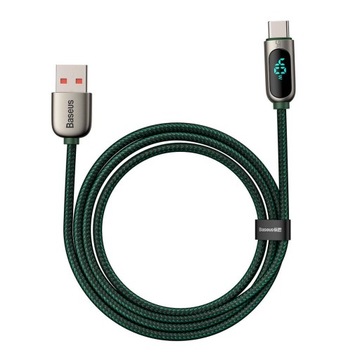 Кабель Baseus Display USB-C с дисплеем, 5 А, 1 шт.
