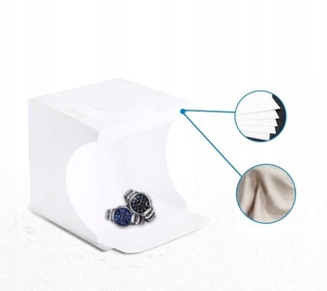 СВЕТОДИОДНАЯ БЕСТЕНЕВАЯ ТЕНТА ДЛЯ ФОТОГРАФИИ ПРОДУКТА