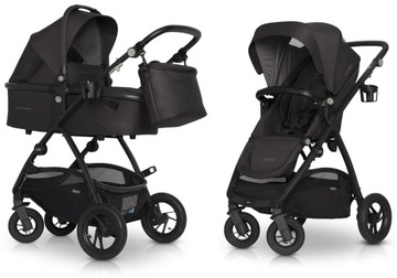 Детская коляска Easy-Go Optimo Air 4в1, база isofix