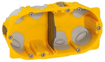 Puszka podwójna z membraną IP40 Legrand 080032