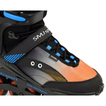 SMJ SPORT ROLLERS, размер 45, резиновые колеса ABEC-9