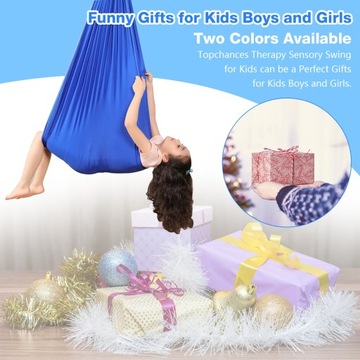 сенсорный гамак-качели, слинг для акробатического гамака для детей, 1,5*2,8 м