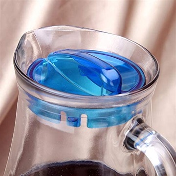 Стеклянный кувшин для воды, сока, компота, крышка 1,85