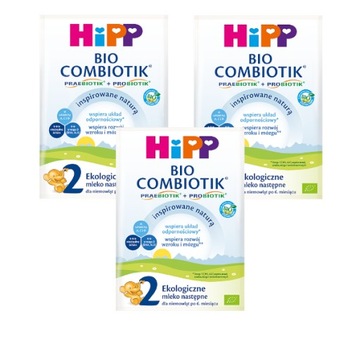 HiPP 2 BIO COMBIOTIK Ekologicz mleko następ.3x27g
