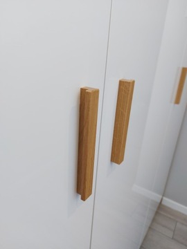 Ручка мебельная деревянная, дуб ELKA, длина 160мм, разм. 128мм ПОЛЬСКИЙ ИЗДЕЛИЕ