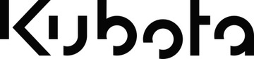 Nalepka Logotyp KUBOTA Naklejka logo traktorek spychacz kosiarkę 50 cm