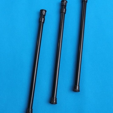 Регулируемая штанга для душа - многофункциональная, черная (1,3 см)