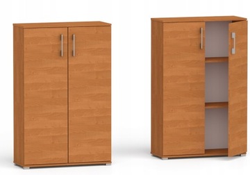 Regał szafka komoda biurowa do biura gabinetu salonu 80 x 110 x 32 cm olcha