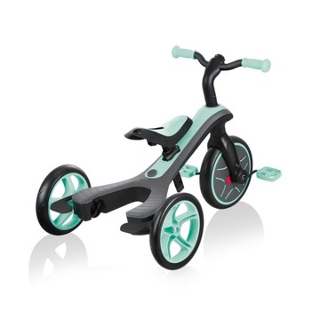 Велосипед 4в1 Globber Explorer Trike мятного цвета
