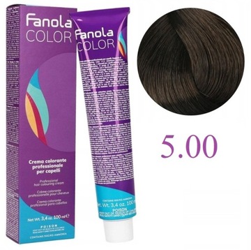 Fanola Crema Colorante Farba 100ml Nr 5.00
