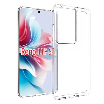 ЧЕХОЛ ДЛЯ OPPO RENO11 F 5G, ЗАДНЯЯ ЧАСТЬ, СИЛИКОНОВЫЙ, ТОНКИЙ, КАЧЕСТВЕННЫЙ