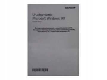 Uruchamianie Microsoft Windows 98 Praca zbiorowa