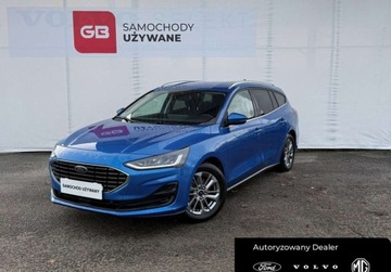 Ford Focus IV Kombi Facelifting 1.0 EcoBoost 125KM 2024 Ford Focus 1.0 EcoBoost 125KM mHEV MT6 Titanium X Salon PL ASO FV23 Gw.fab