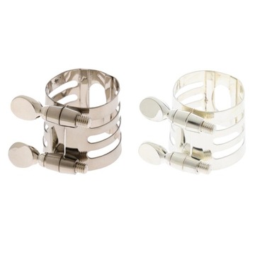 Лигатурный зажим Finest Alto Perform DIY, партия деревянных духовых инструментов из серебра