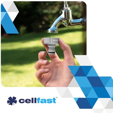 Шланг с соединительным краном и резьбой GW 3/4 Соединительная резьба IDEAL CELLFAST 3/4 дюйма