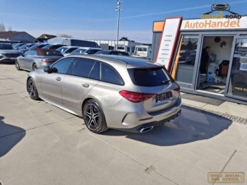 Mercedes Klasa C W206 Kombi 2.0 220d 200KM 2021 Mercedes-Benz Klasa C c220d 200KM AMG pakiet alcantara navi kamery 360 el., zdjęcie 7