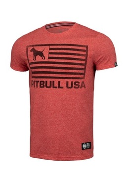 Мужская футболка Pitbull Custom USA с принтом