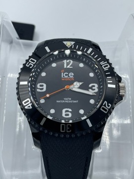 Zegarek męski czarny Ice Watch 7265 pasek gumowy czarny prezent komunia