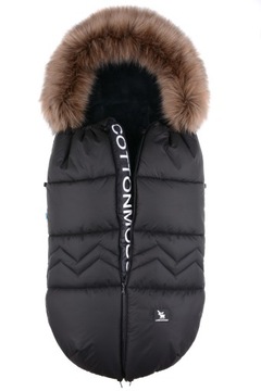 COTTONMOOSE ŚPIWÓR ZIMOWY NORTH CZARRNY