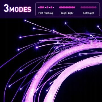 Światłowodowy bicz świetlny Glow Stick Shine USB
