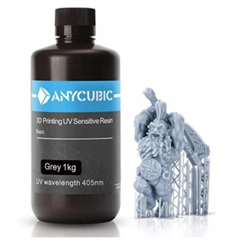 Anycubic Grey Серая УФ-смола 1л 1кг х2