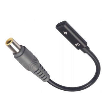 USB 3.1 Type C USB-C к зарядному кабелю постоянного тока типа «папа»