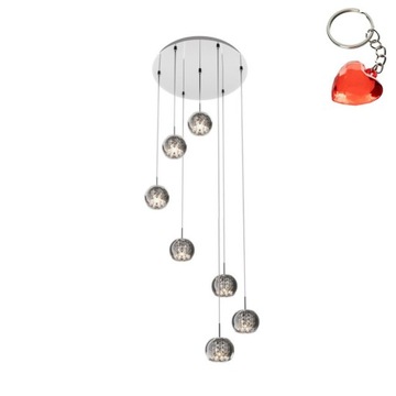 LAMPA KRYSZTAŁOWA DUŻA NAD SCHODY ZUMA LINE GLAMOUR 24H
