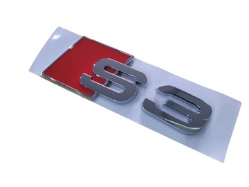 Emblemat do Audi S6 Black Glossy