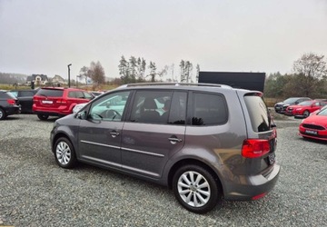 Volkswagen Touran II 2.0 TDI 170KM 2011 Volkswagen Touran 2,0 170KM Automat DSG Highline Navi Kamera PDC 2.0 Diesel, zdjęcie 32