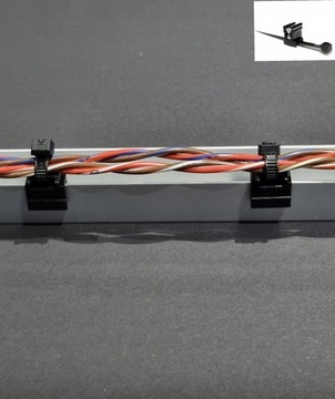 50 кабельных стяжек с зажимом clk2