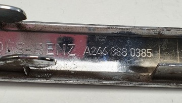 LIŠTA VRSTVA MASKA MŘÍŽKY CHRÓM MERCEDES W246