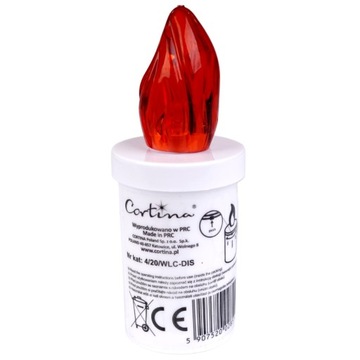 Электрические вставки для свечей 90 дней, 12 шт.