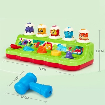 ИНТЕРАКТИВНЫЕ ИГРУШКИ С МУЗЫКОЙ И СВЕТОМ ДЛЯ ДЕТЕЙ 6–18 МЕСЯЦЕВ.