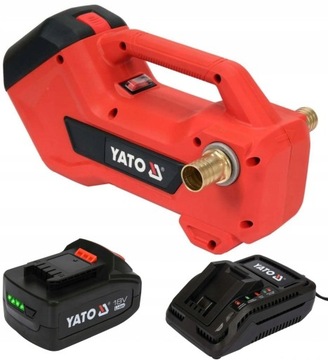 ВОДЯНОЙ И МАСЛЯНЫЙ НАСОС 18В 1800 Л/Ч+ АККУМУЛЯТОР 3000МАЧ