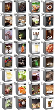 Магнитный коврик можно мыть в посудомоечной машине, множество дизайнов!