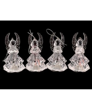 TG51123 LED акриловая фигурка ангела для Рождества Христова + БАТАРЕЯ СВЕТЯЩИЙСЯ орнамент