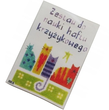 Zestaw do Nauki Haftu Krzyżykowego Tamborek Igły