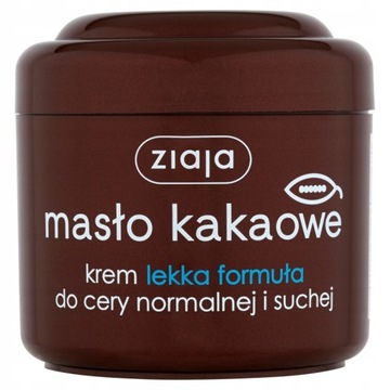 ZIAJA KREM 200ML LEKKA FORMUŁA MASŁO KAKOWE
