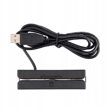 MSR90 USB Czytnik kart z paskami magnetycznymi 3