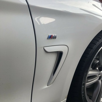 ЭМБЛЕМА BMW M-POWER 55X20мм НА КРЫЛЬЯХ