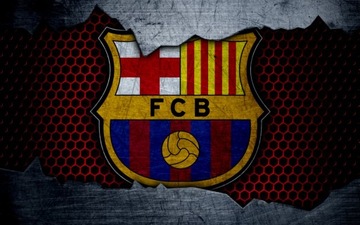 BARCELONA LOGO Naklejka - plakat 70 cm K281
