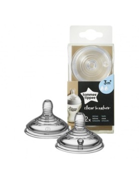 211224 СИЛИКОНОВАЯ соска 3+MEDIUM Tommee Tippee