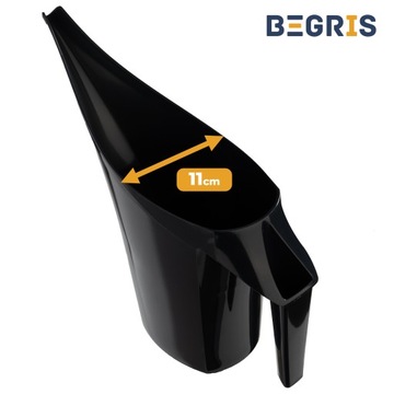 УДОБНАЯ САДОВАЯ ЛЕЙКА 2 Л, АНТРАЦИТОВЫЙ ПЛАСТИК