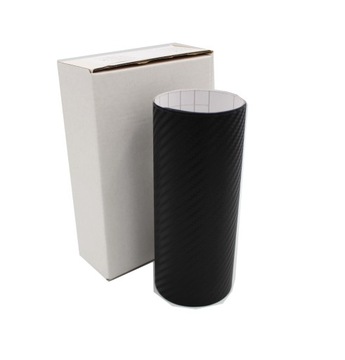 FOLIA NA PROGI SŁUPKI ZDERZAK OCHRONNA CARBON 3D