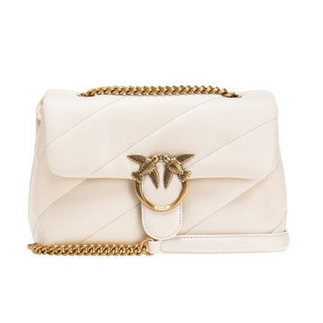 -10% PINKO TOREBKA SKÓRZANA CLASSIC LOVE BAG PUFF