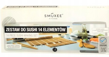 Бамбуковый набор СУШИ 14 элементов SMUKEE ДЛЯ ПРОФЕССИОНАЛЬНЫХ РОЛИКОВ