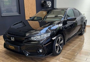 Honda Civic X Hatchback 5d 1.0 VTEC TURBO 126KM 2019 Honda Civic 1.0 TURBO kamera 126KM gwarancja bezwypadkowy AUTOMAT, zdjęcie 8