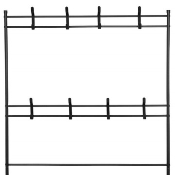 ВЕШАЛКА, ВЕШАЛКА ДЛЯ ОДЕЖДЫ, ОБУВЬ С ПОЛКОЙ, НАПОЛЬНАЯ, МЕТАЛЛИЧЕСКИЙ ЧЕРДАК